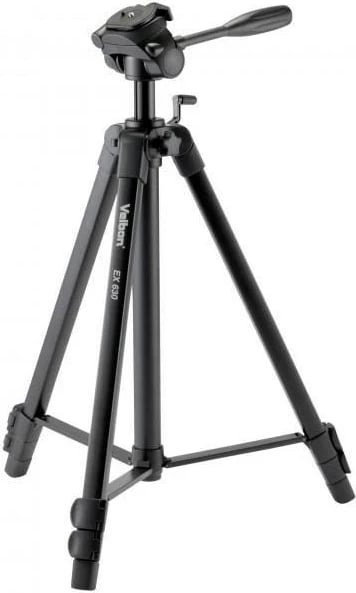 Tripod Velbon EX-630, Universal, 3 këmbë, E zezë