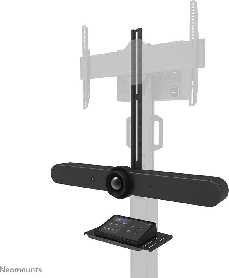Raft universal për videobar e multimedia Newstar AFLS-825BL1, çelik, 9 kg, i zi