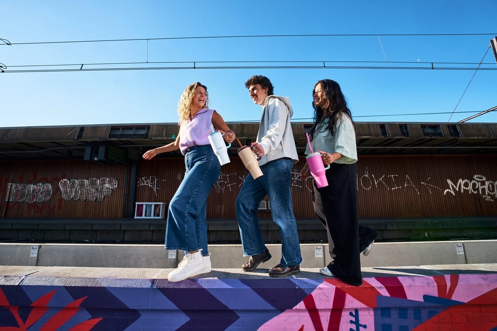 Termus Kambukka Rio Tumbler 950ml, Bubblegum Mint Termus Kambukka Rio Tumbler 950ml, Bubblegum Mint