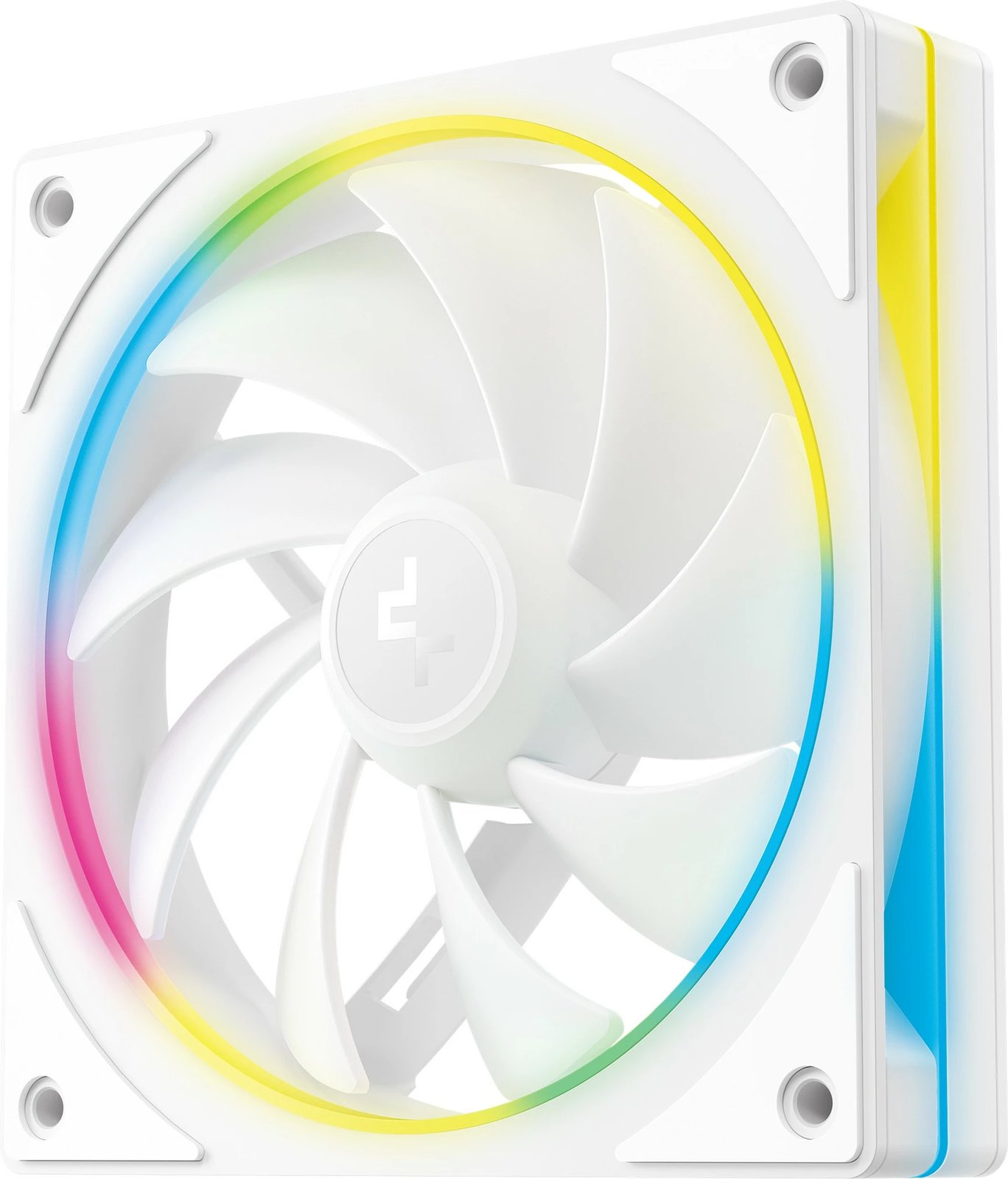 Ventilatorë Deepcool FL12 SE 3IN1 120mm, LED, të bardhë