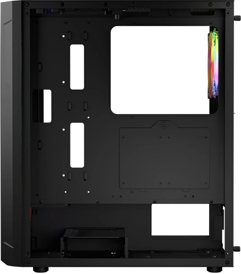 Kasë Logic Concept Aramis ARGB Midi Tower, ATX, e zezë Kasë Logic Concept Aramis ARGB Midi Tower, ATX, e zezë