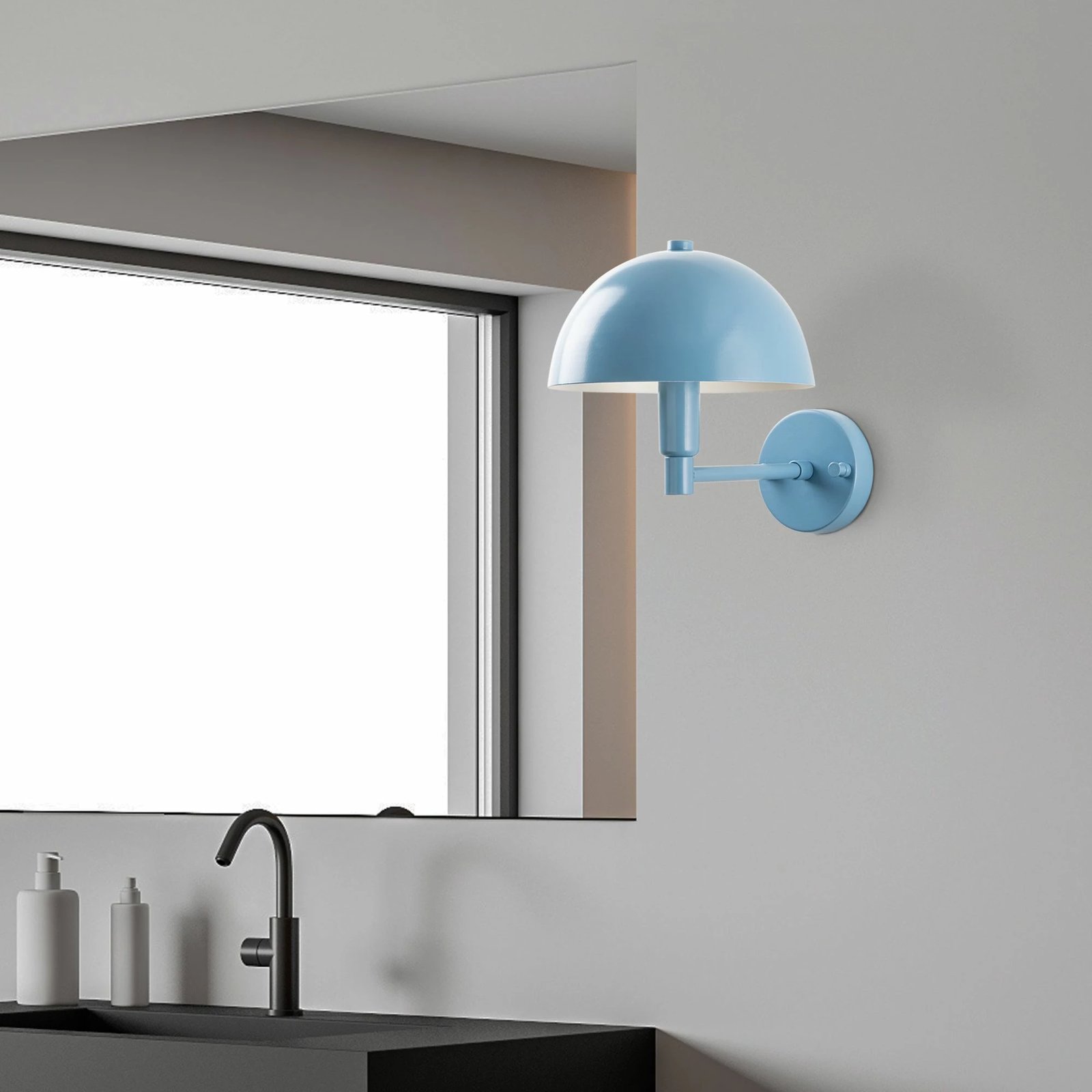 Llambë muri, metalike, ngjyrë kaltër, Opviq Togg - 14834