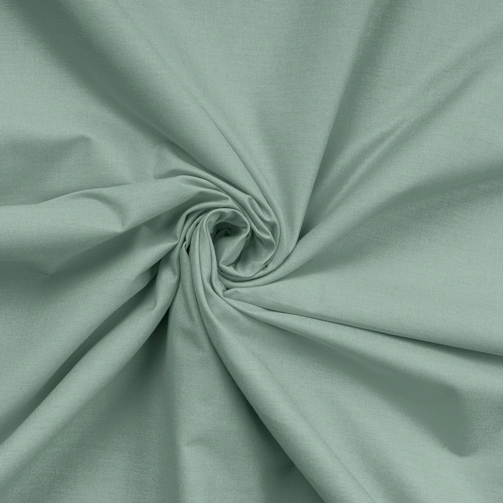 Çarçaf i vetëm fitted Ranforce, ngjyrë e gjelbër, L'essentiel, 100x200+30cm