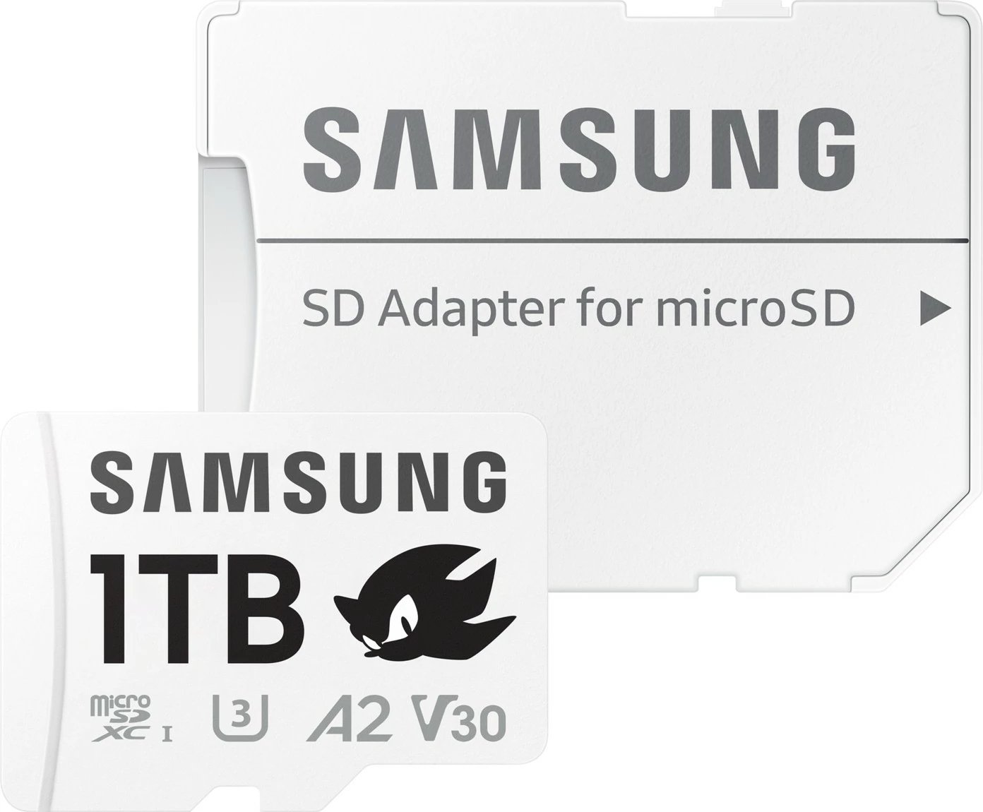 MicroSDXC Samsung 1TB PRO Plus Sonic, Class 10, UHS-I, A2, V30, bardhë