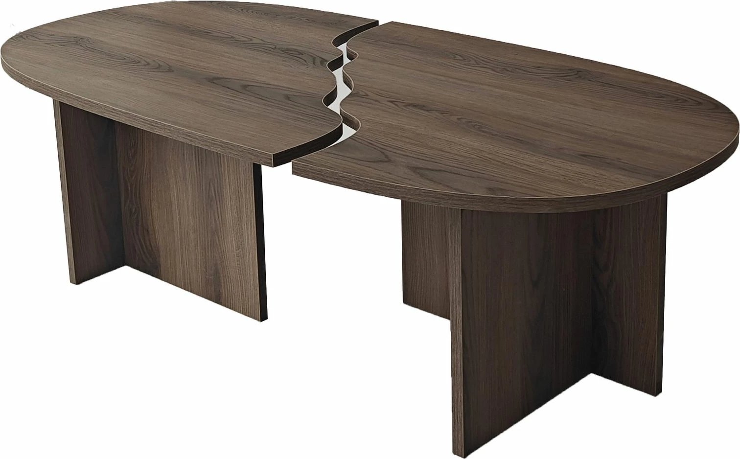 Tavolinë kafeje Skye Decor, ngjyrë arrë, Missisipi