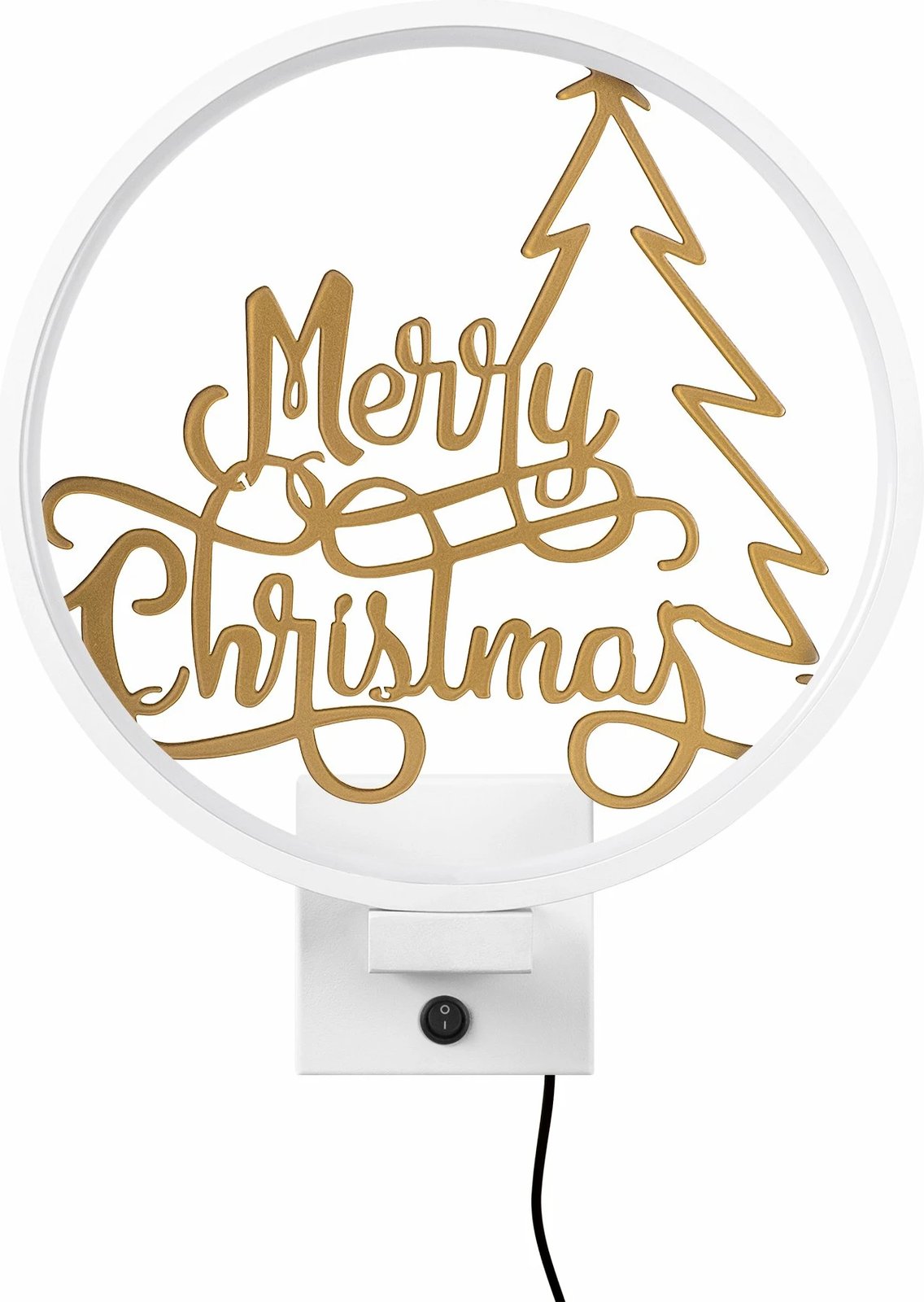 Llambë muri Opviq, XMAS26, e bardhë dhe e artë