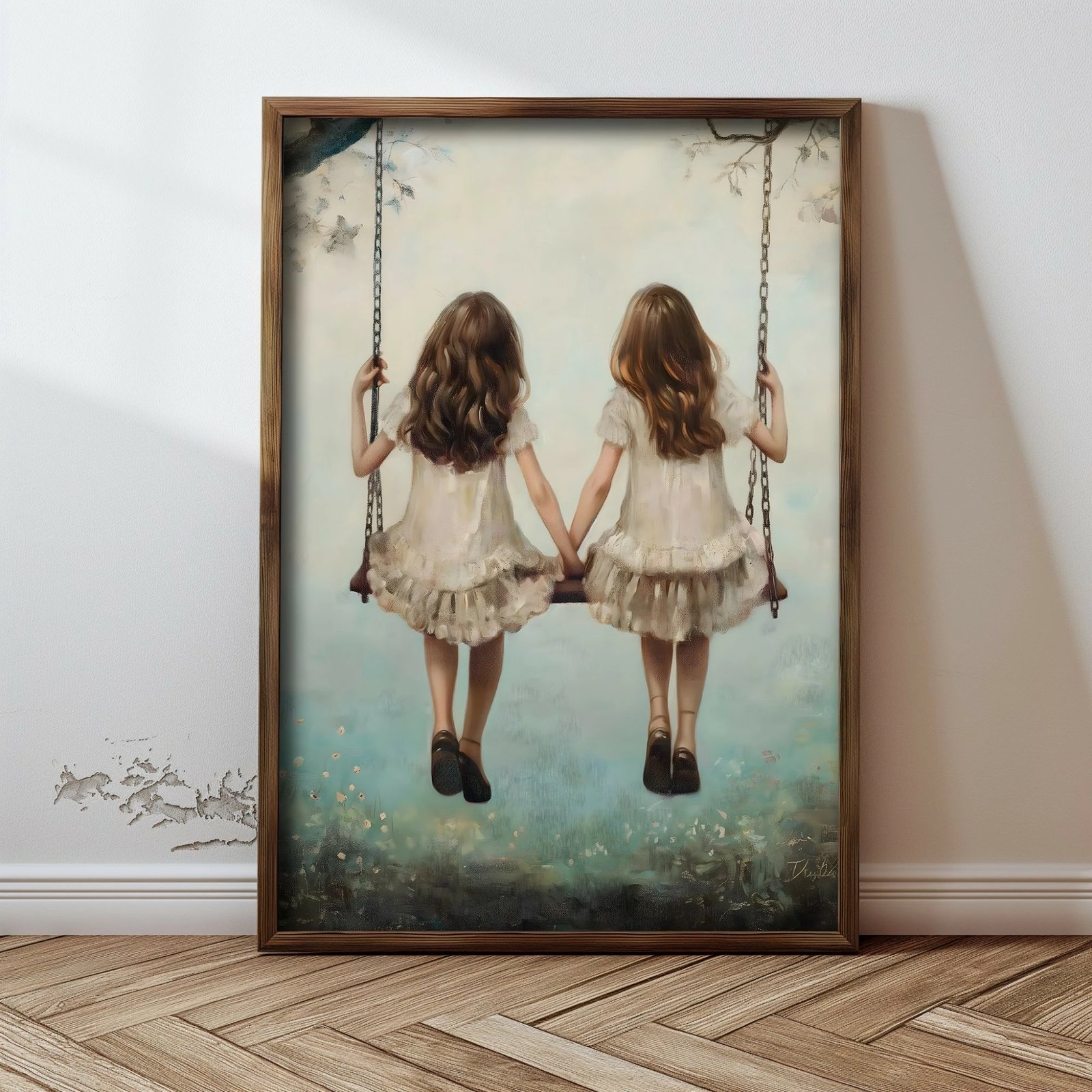 Pikturë dekorative me kornizë MDF, Wallity, GE233-L