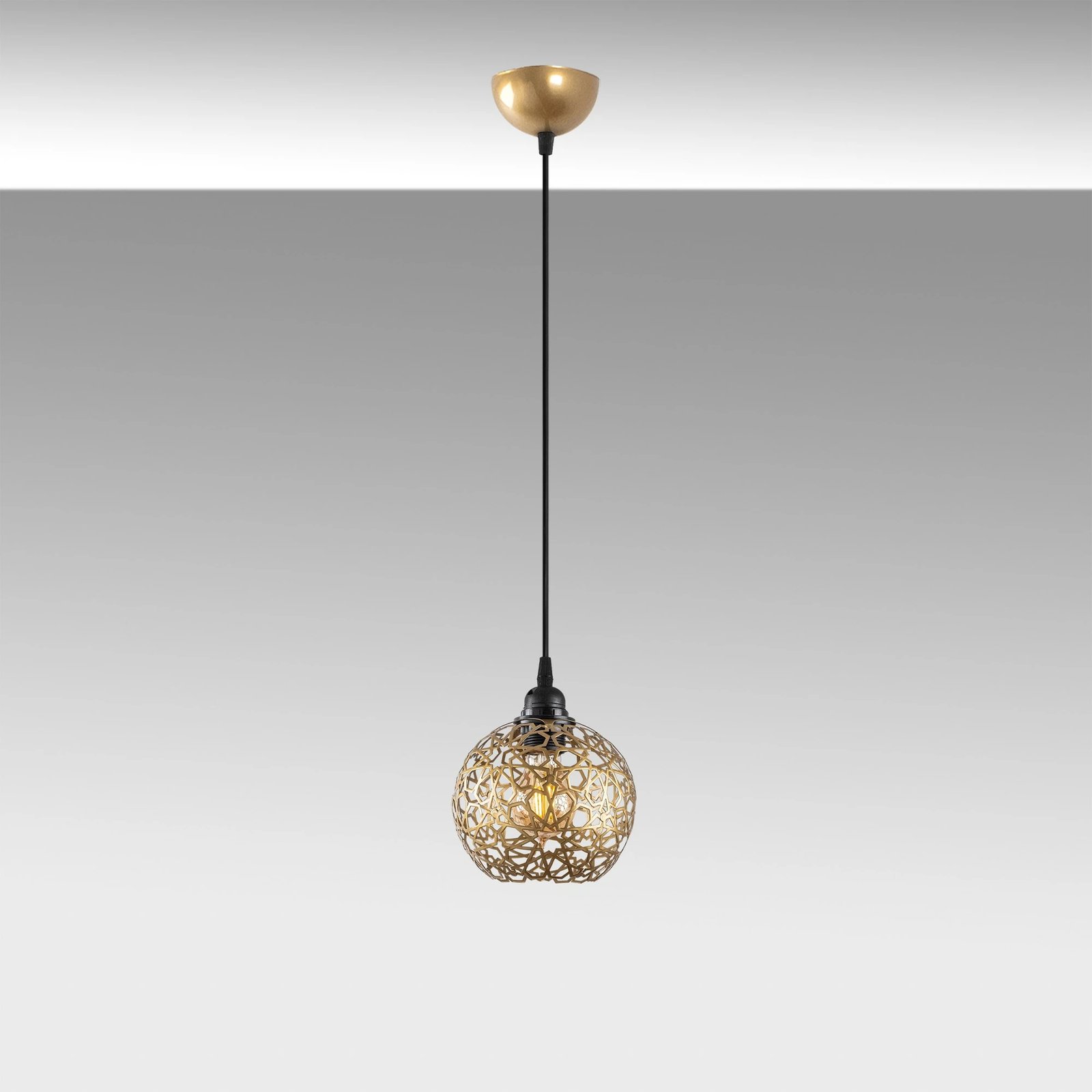 Llambë tavani Opviq Selcuklu, ngjyrë ari, MR-788-1 Llambë tavani Opviq Selcuklu, ngjyrë ari, MR-788-1