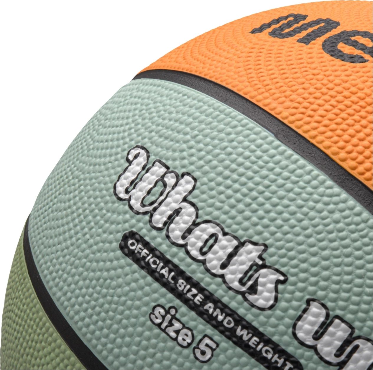 Top basketbolli Meteor, blu-portokalli