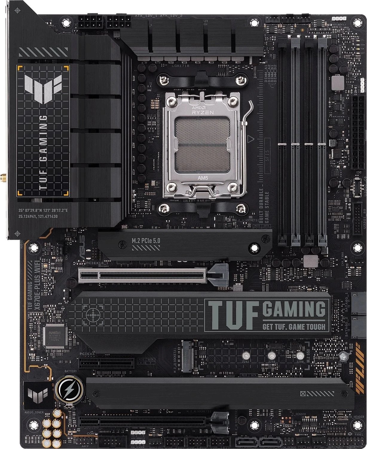 Pllakë amë Asus TUF Gaming X670E-PLUS WIFI (DDR5) - AMD X670 Pllakë amë Asus TUF Gaming X670E-PLUS WIFI (DDR5) - AMD X670