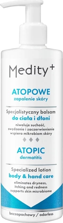 Balsam për trup dhe duar Medity+ special për dermatit atopik 200ml