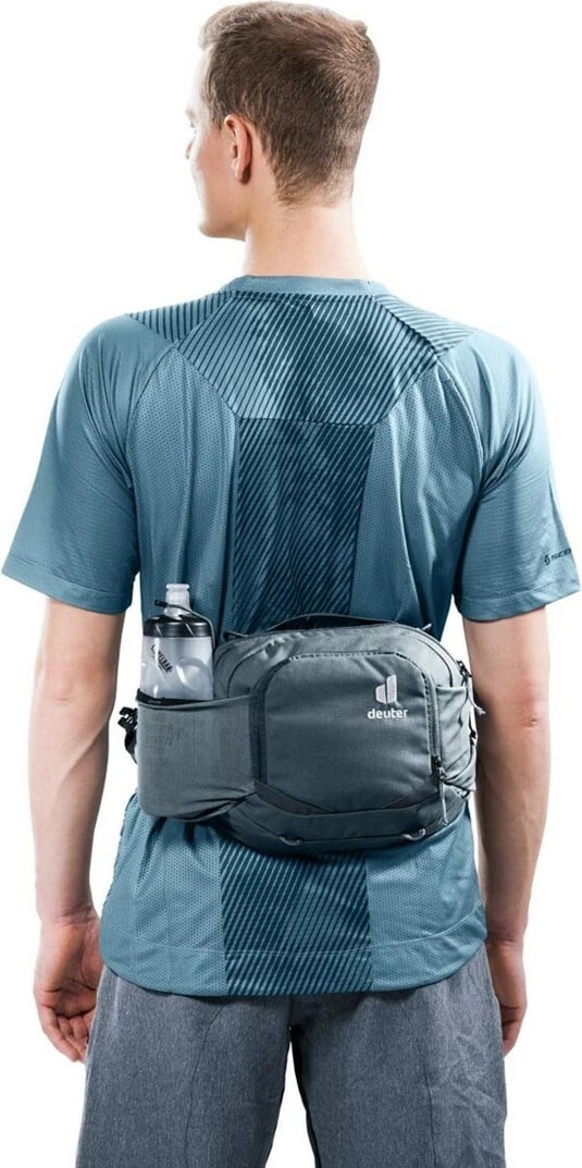 Çantë beli Deuter Pulse Pro 5, 5L, grafit Çantë beli Deuter Pulse Pro 5, 5L, grafit