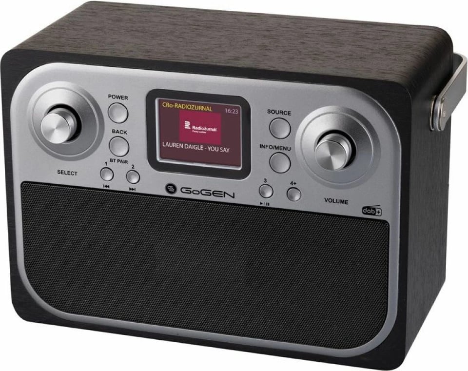 Radio Digjitale me FM/DAB+ dhe Bluetooth GOGEN GOGDAB700BTCB (Zezë)