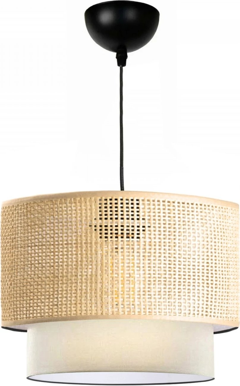 Llambë tavani Opviq, bambu ratan, AYD-3701, bezhë