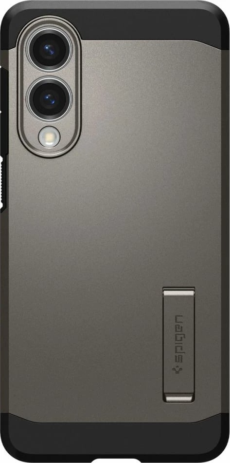 Mbështjellës Spigen Tough Armor MagSafe për Samsung Galaxy S25 Edge, Gri/Zi