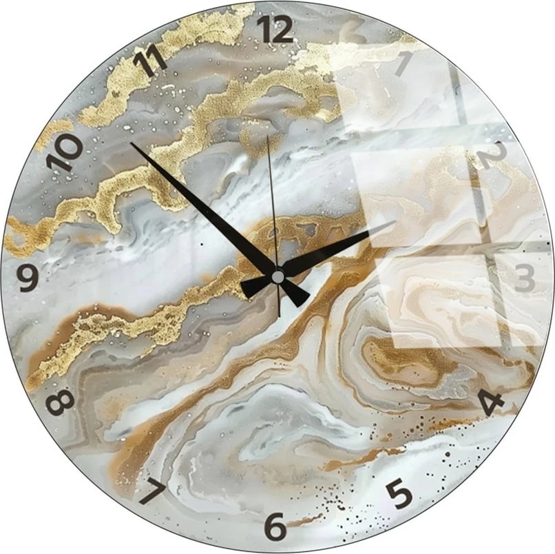 Orë muri dekorative prej qelqi, Wallity Huhu351, 40x40cm Orë muri dekorative prej qelqi, Wallity Huhu351, 40x40cm