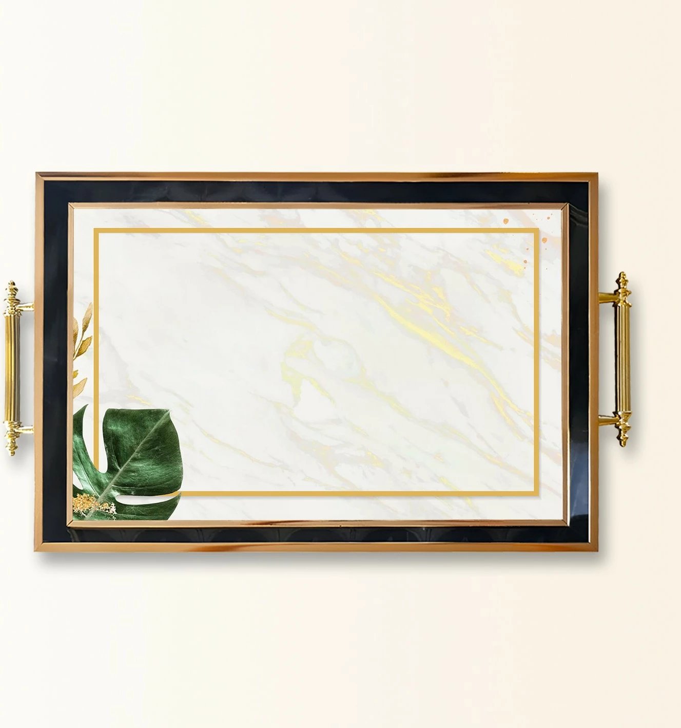 Tabaka xhami elegante, shumëngjyrëshe, Aberto Design, TPA9916, 50x29x3.5cm Tabaka xhami elegante, shumëngjyrëshe, Aberto Design, TPA9916, 50x29x3.5cm