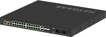 Switch NETGEAR GSM4230UP, Managed, L2/L3, Gigabit Ethernet, PoE, 1U, e zezë