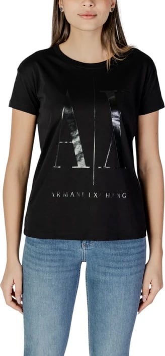 Maicë për femra Armani Exchange, e zezë