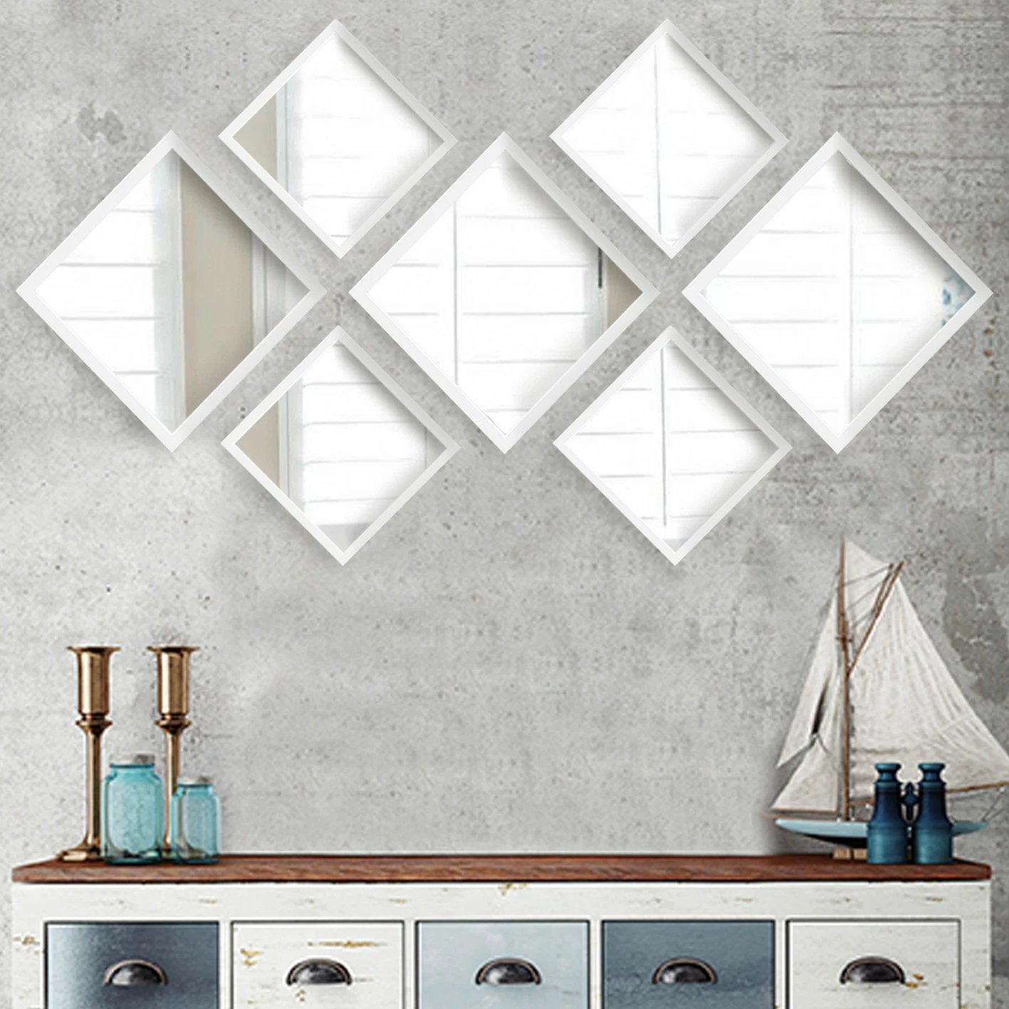 Set pasqyrash (6 copë), Wallity, SETAYNA_053