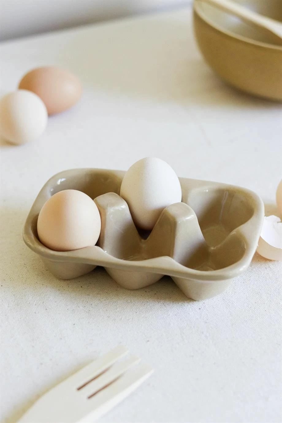 Mbajtëse vezësh Hermia Concept, krem, BSM811