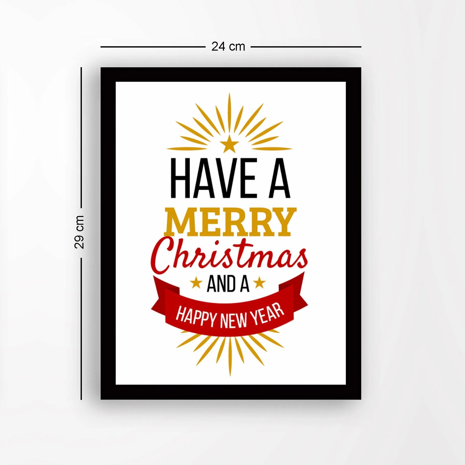 Pikturë dekorative me kornizë MDF, shumëngjyrëshe, Wallity, SC486, 24x29cm