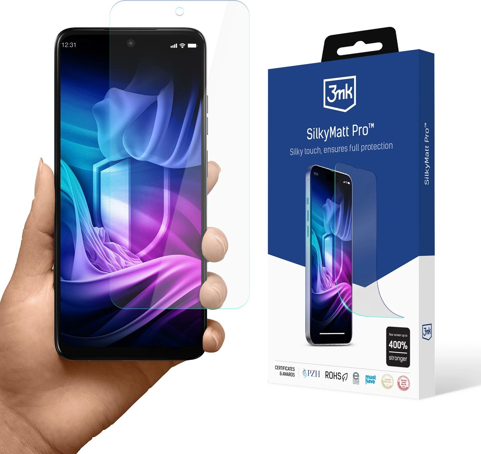 Folje mbrojtëse matte 3mk SilkyMatt Pro për Motorola Moto E15