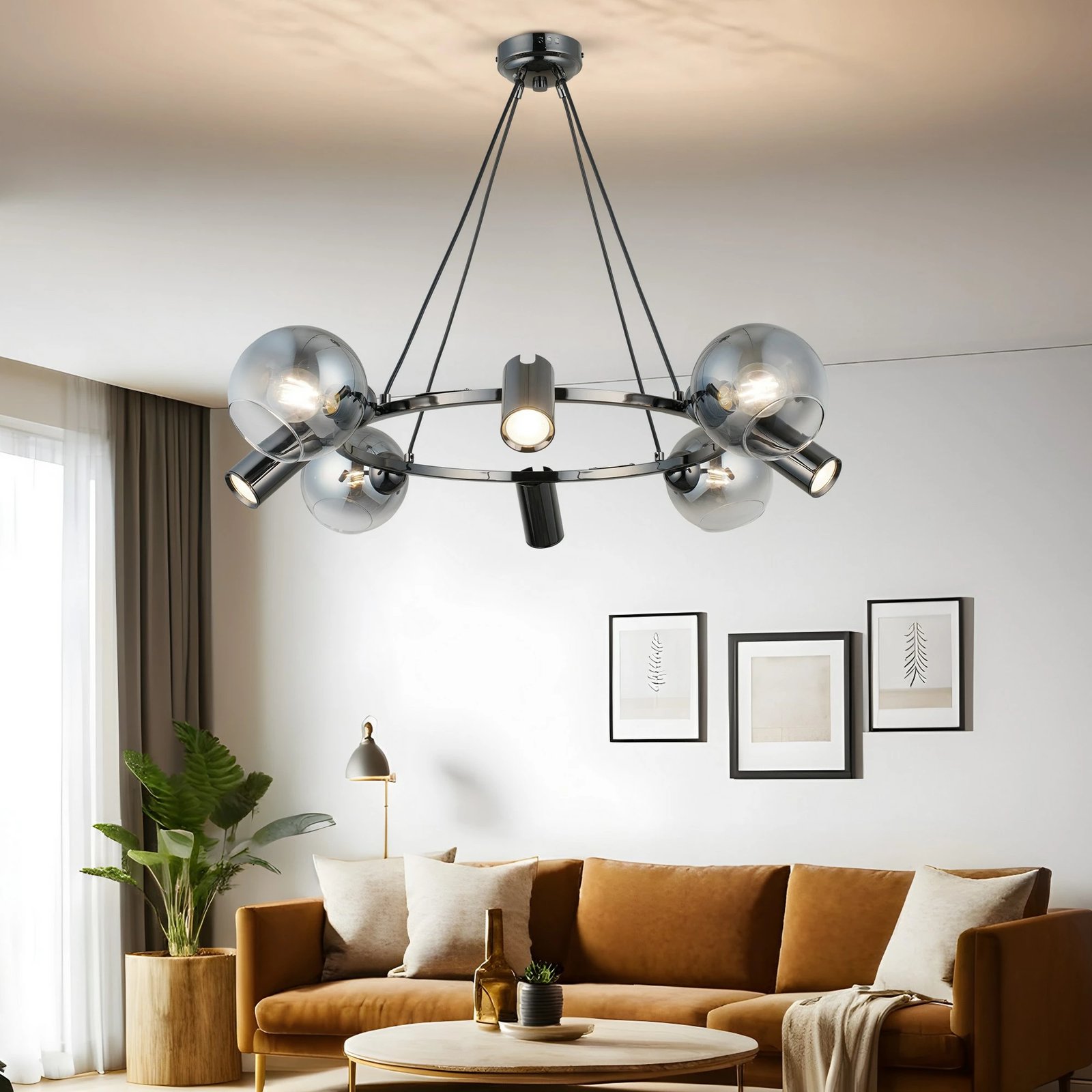 Llambë tavani Opviq, Zerde - 87-08, ngjyrë llak antik