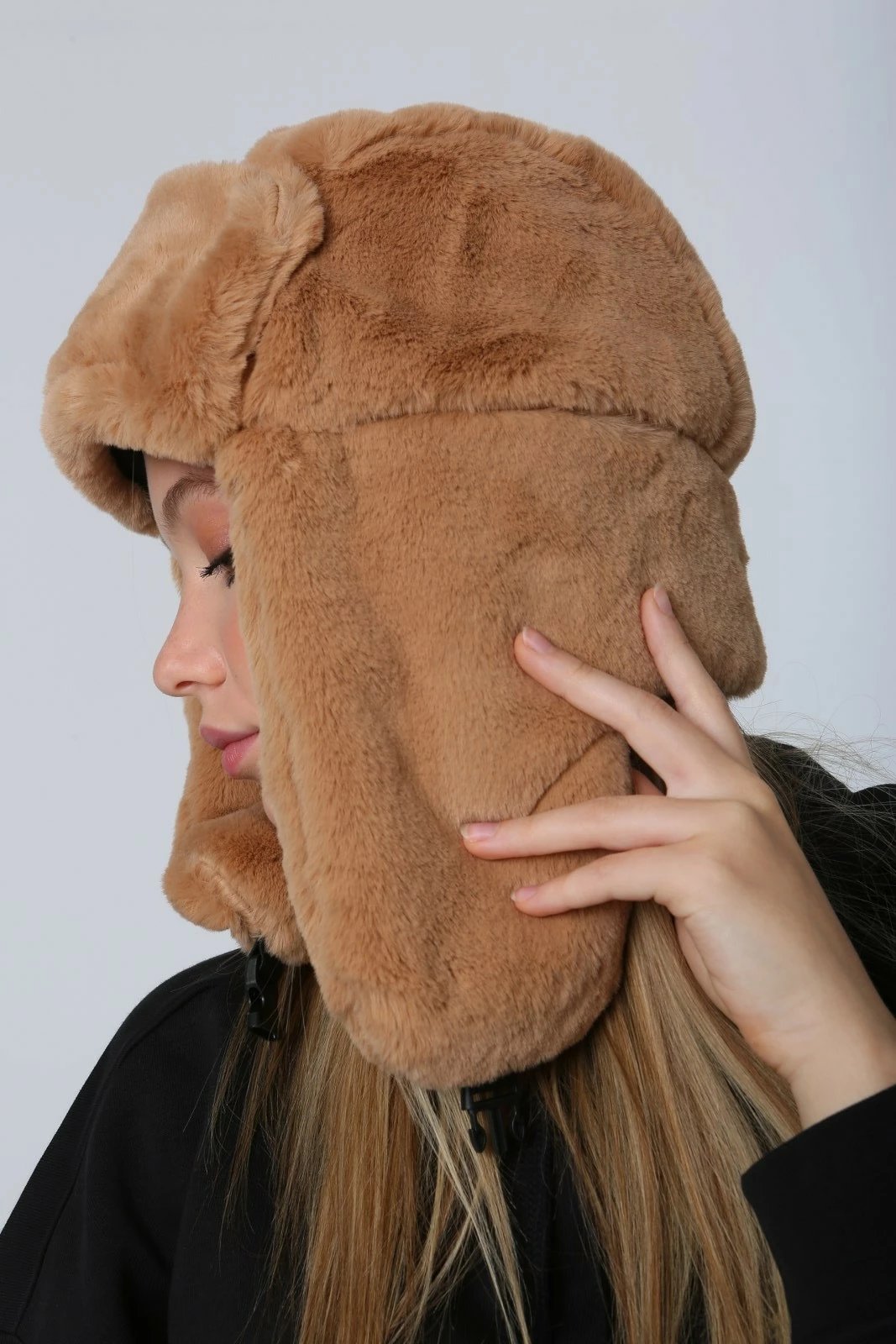 Beretë për gra, ngjyrë camel, Jumeon, Bere1127