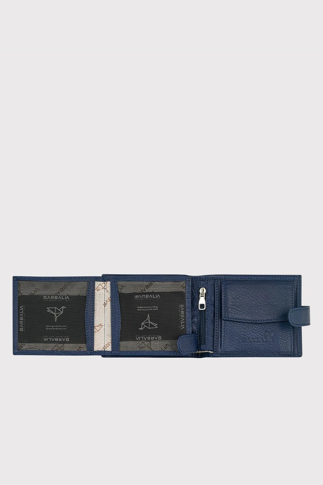 Portofol për burra, ngjyrë e kaltër e errët, Zoozie Bags, Chelsea