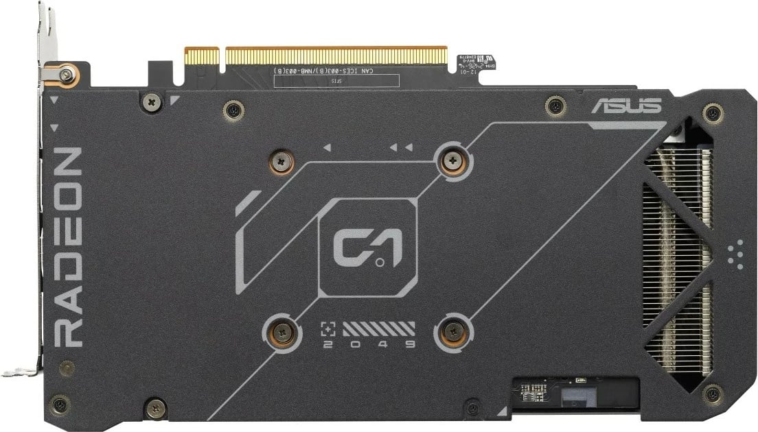 Kartelë grafike Asus Dual Radeon RX 7600 EVO OC Edition 8GB GDDR6, e zezë