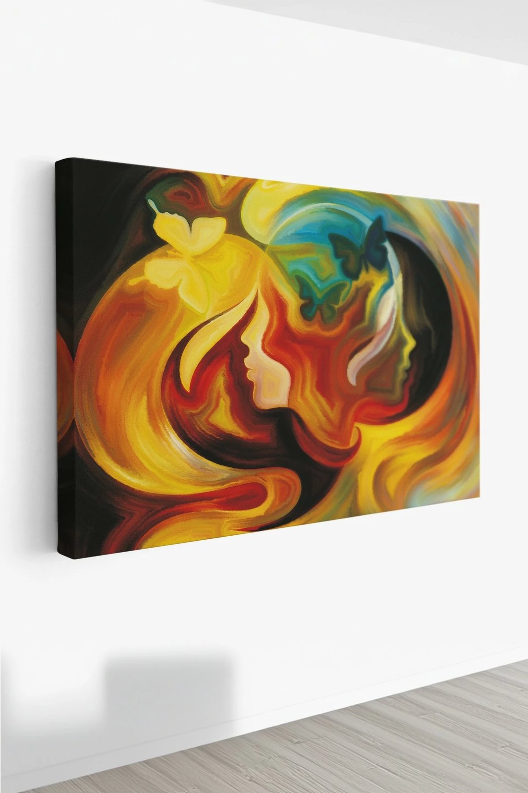 Pikturë dekorative në kanavacë, shumëngjyrëshe, Wallity, Ersyfdc96, 40x60cm