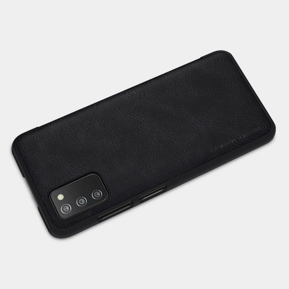 Mbështjellës Nillkin Qin për Samsung Galaxy A03s, lëkurë, i kuq