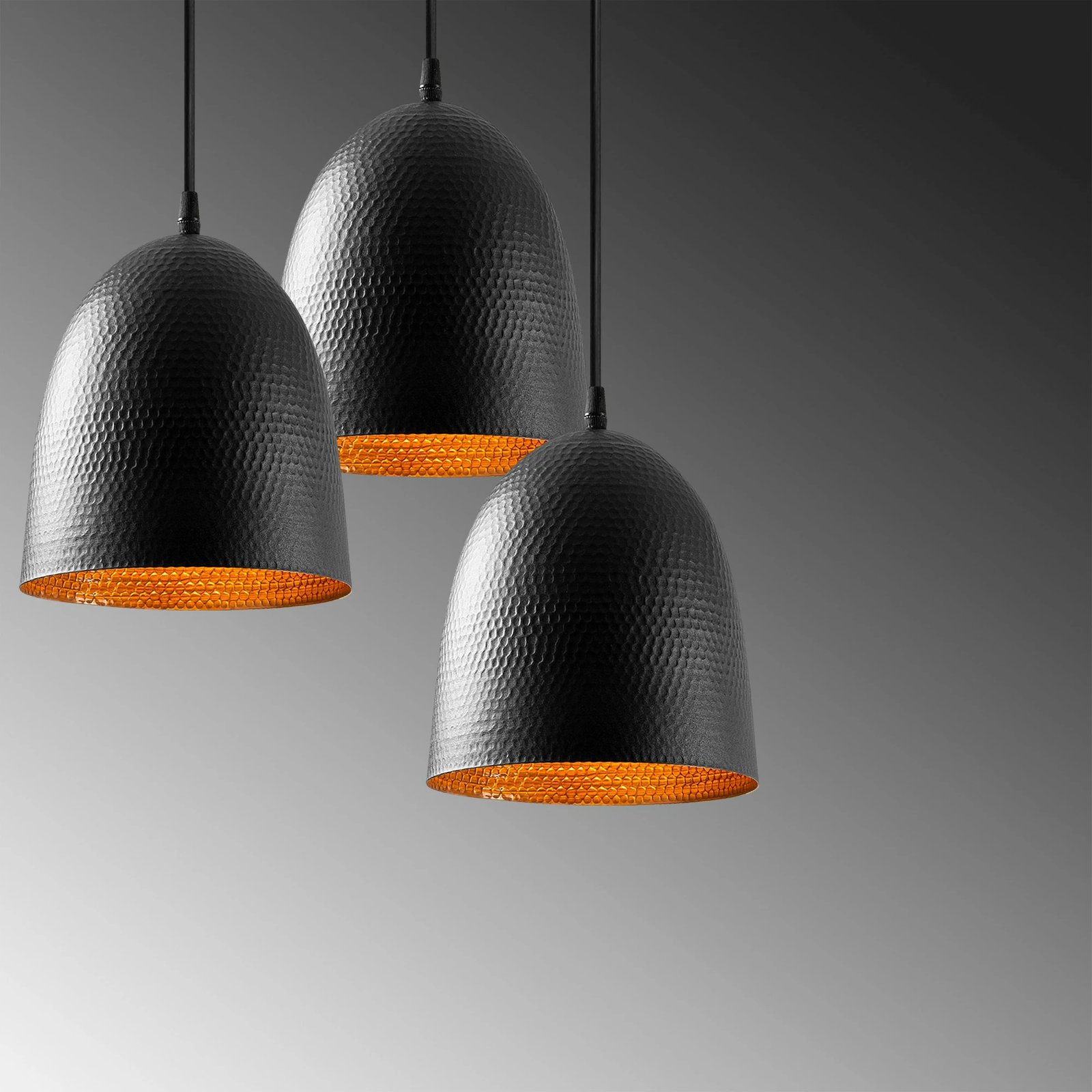 Llambë tavani moderne Opviq, Tattoo - 6168, ngjyrë e zezë