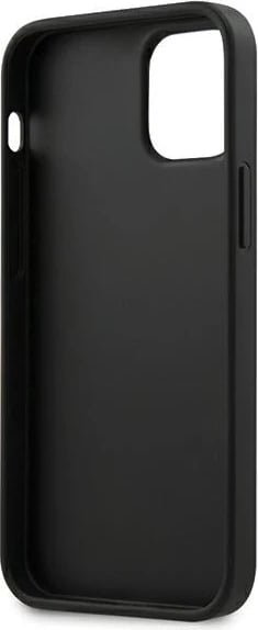 Mbështjellës U.S. Polo Assn. USHCP12SPUGFLBK për iPhone 12 mini, Polo Embroidery, i zi