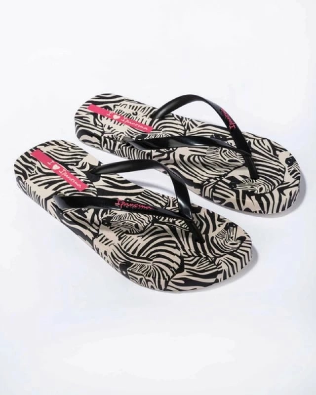 Flip-flop për femra Ipanema, të bardha e të zeza