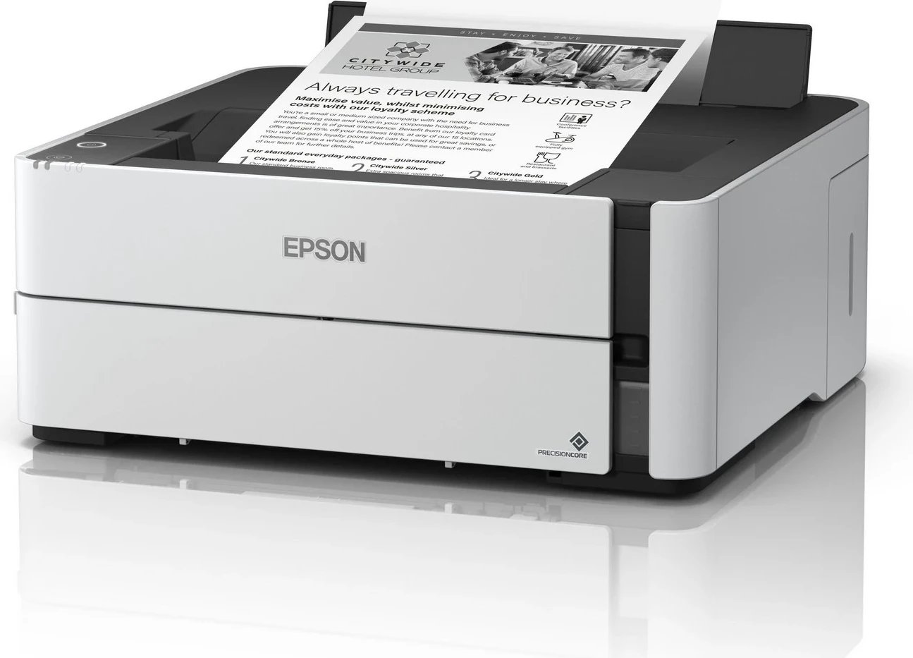 Printer Epson M1170, i bardhë