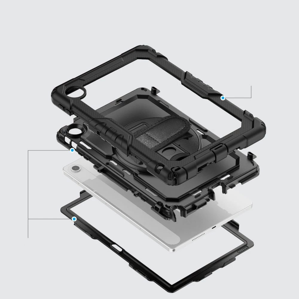 Mbështjellës Tech-Protect Solid për Lenovo Tab 10.1 TB-311, Zi