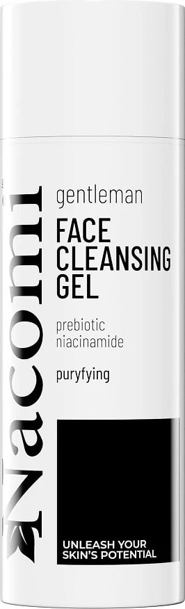 Xhel për larje fytyre për meshkuj Nacomi Gentle Prebiotic Face Wash Gel me Niacinamide 140ml