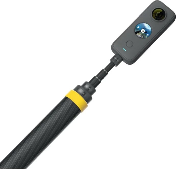 Selfie stick i zgjatshëm Insta360, i zi/verdhë