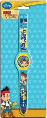Orë dore për fëmijë Cartoon Jake the Pirate, blu