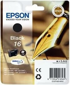 Patron boje, Epson, 16 C13T16214012, 5.4 ml, Black