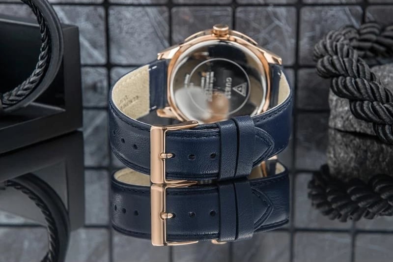 Orë dore për meshkuj Guess, navy blue