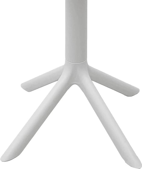 Tavolinë Merkon pp, ngjyrë e bardhë, D60x75cm