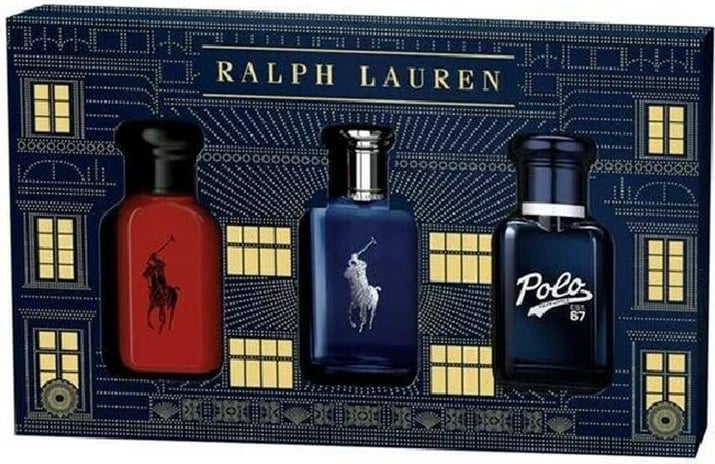 Eau de Toilette për meshkuj Ralph Lauren World Of Polo Blue Red 67, 3x40ml