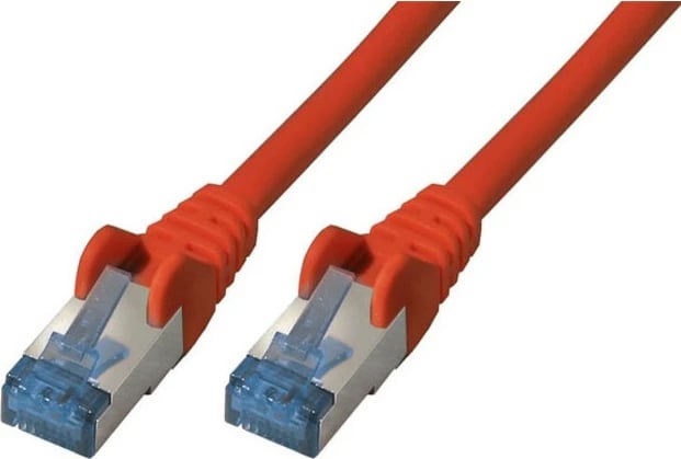 Kabllo rrjeti No-Name Cat6a, 0.5m, e kuqe