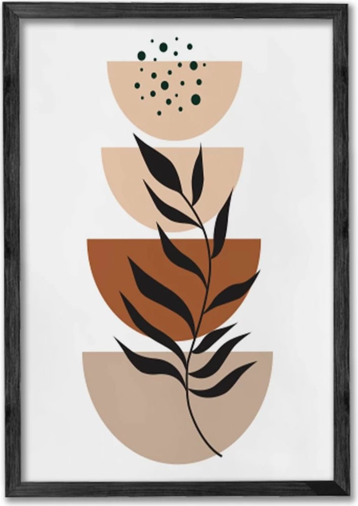 Set pikturash dekorative me kornizë, 3 copë, Wallity, Ersy3Syhcrv32