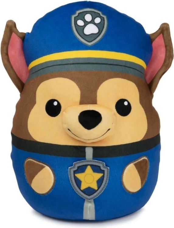 Lodër pelushi Paw Patrol Spin Master Chase 20 cm, bezhë/blu/kafe/e verdhë