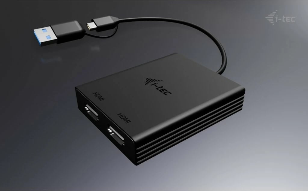 Adapter HDMI I-Tec USB-A/C 2x HDMI, i zi
