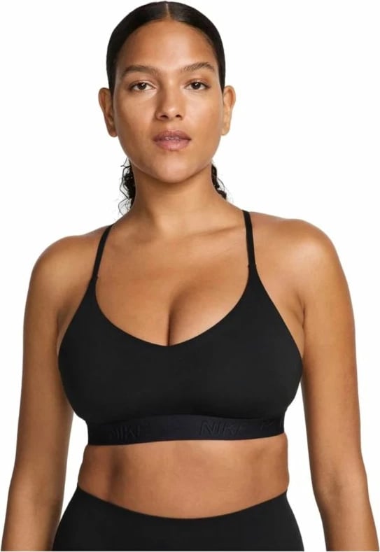 Bra sportiv Nike për femra, i zi